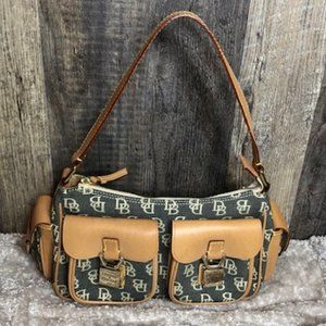 SOLD! Vintage Dooney & Bourke Double Lock Satchel